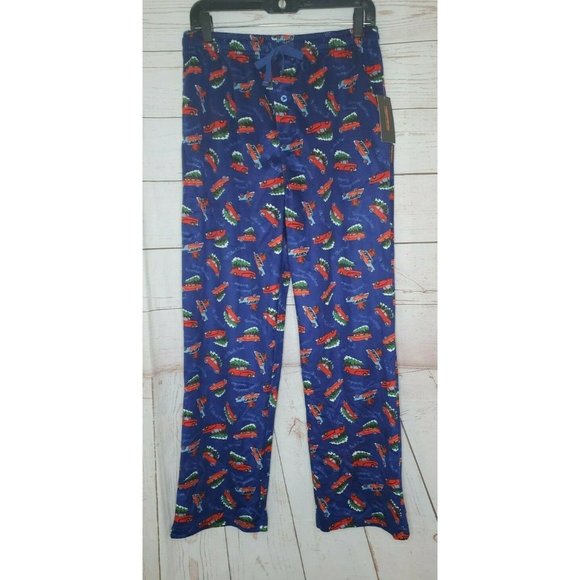 Medium Hawke And Co Oh What Fun Christmas Tree On Car Fleece Pajama Pants Gifts - Picture 3 of 10